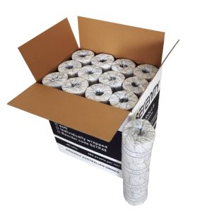 Wrapped Toilet Paper Rolls